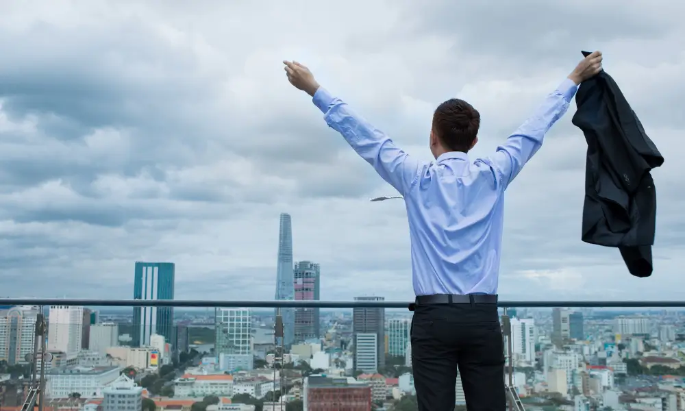 Liberdade financeira alcançada através da educação financeira.